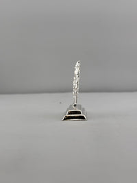 Load image into Gallery viewer, Sterling Silver Shiva Family Idol (30g) – 2D Shiv Parivar Murti for Home Mandir &amp; Housewarming Gift
