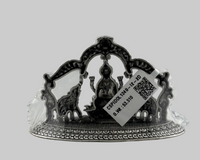 Load image into Gallery viewer, Silver Maa Lakshmi Idol – Spiritual Murti for Temple Decor &amp; Festivals
