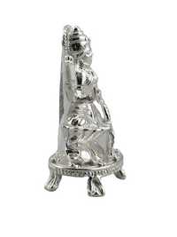 Load image into Gallery viewer, Silver Maa Lakshmi Idol 10gm – Spiritual Lakshmi Murti for Temple Decor &amp; Festivals
