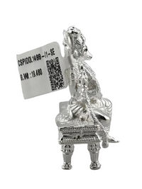Load image into Gallery viewer, Silver Lord Narasimha Idol
