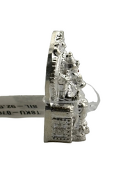 Load image into Gallery viewer, Silver Lord Ganesh Idol 10gm – Spiritual Ganesh Murti for Temple Decor &amp; Festivals
