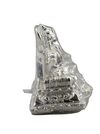 Load image into Gallery viewer, Silver Lord Ganesh Idol – Spiritual Ganesh Murti for Temple Decor &amp; Festivals
