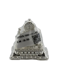 Load image into Gallery viewer, Silver Maa Laxmi Idol – Spiritual Maa Laxmi Murti for Temple Decor &amp; Festivals
