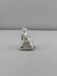 Load image into Gallery viewer, Silver Maa Laxmi Idol – Spiritual Maa Laxmi Murti for Temple Decor &amp; Festivals
