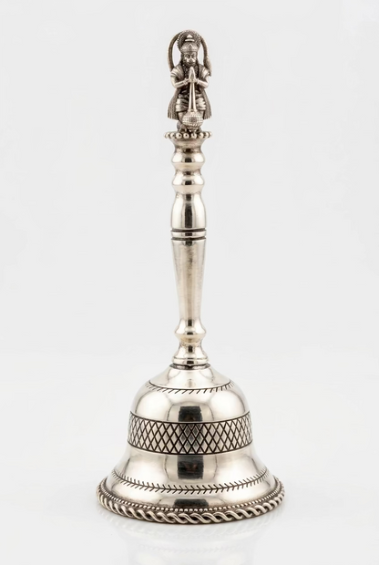 Large Silver Pooja Bell – 150g