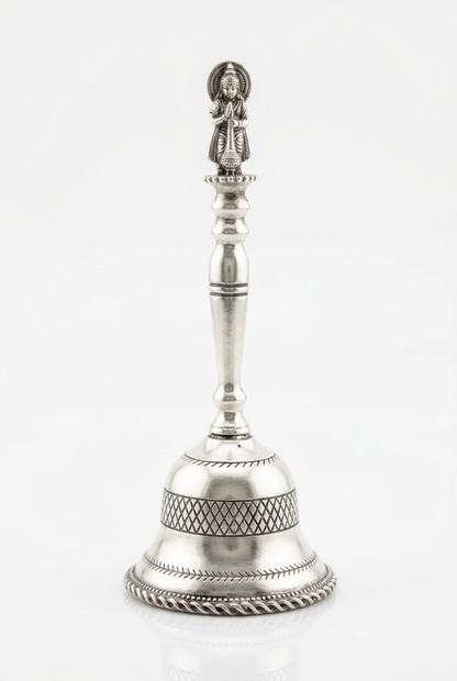 Large Silver Pooja Bell – 150g
