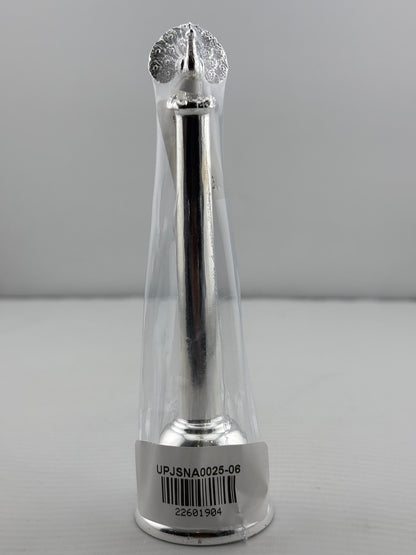 Silver Pooja Bell with Plain Detailing – 50g