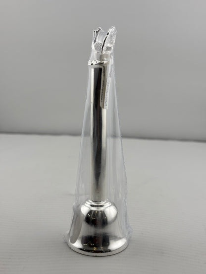 Silver Pooja Bell with Plain Detailing – 50g