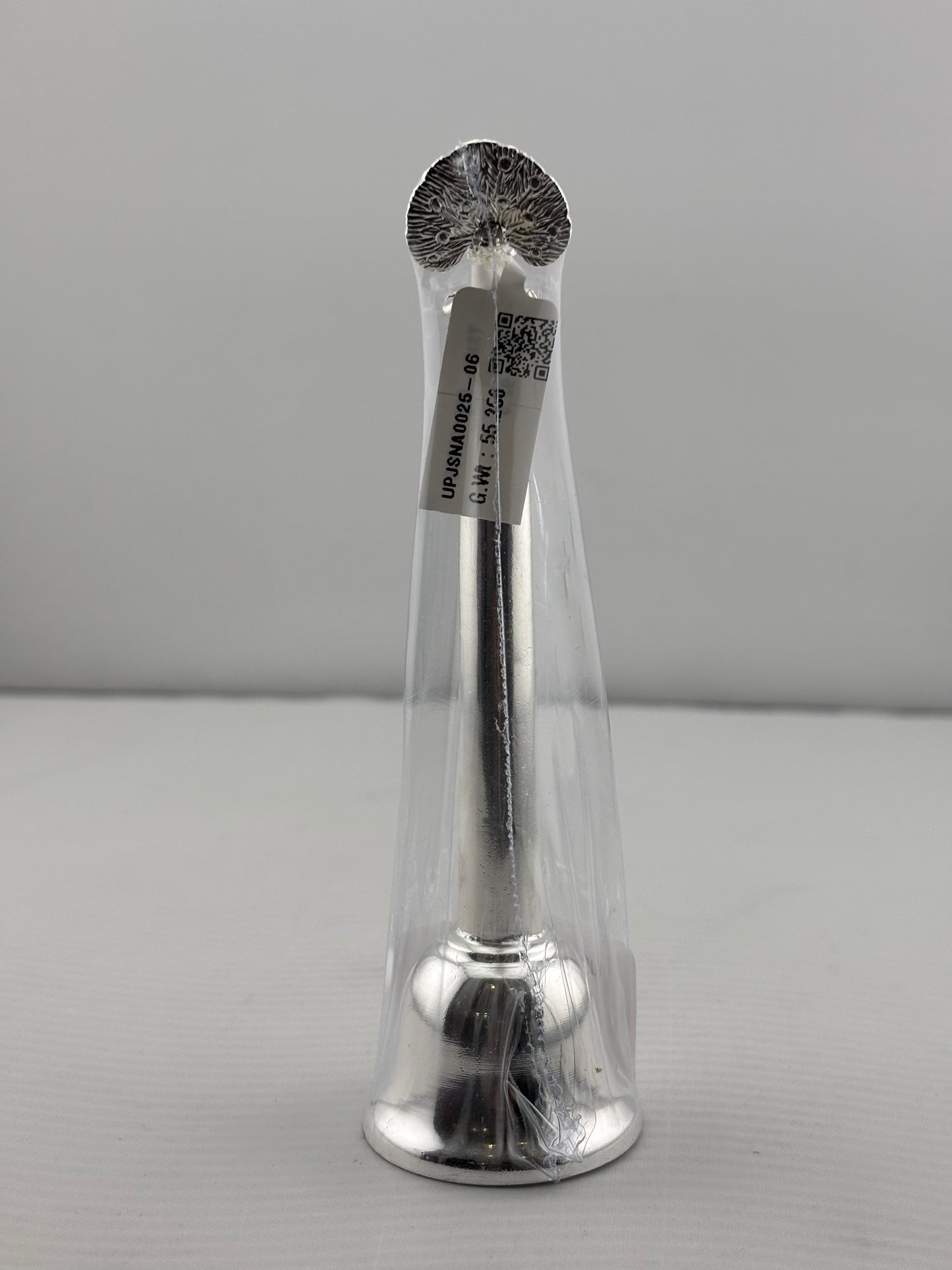 Silver Pooja Bell with Plain Detailing – 50g