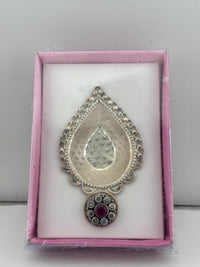 Load image into Gallery viewer, diya with red ruby- 16g

