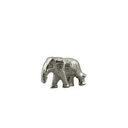 1 Elephant – 20 g Pure Silver Elephant Symbol of Wisdom & Strength Home Decor Gift Silver silver idol