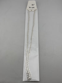 Load image into Gallery viewer, Heavy Cuban Link Silver Chain in 925 Sterling Silver
