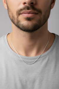 Load image into Gallery viewer, Heavy Cuban Link Silver Chain in 925 Sterling Silver
