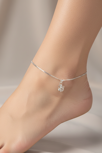 Load image into Gallery viewer, Chain Anklet – 925 Sterling Silver – Minimal Everyday Design – 6g
