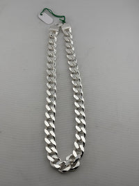 Load image into Gallery viewer, Heavy Curb Link Silver Chain in 925 Sterling Silver | Thick Chain Necklace | 16mm
