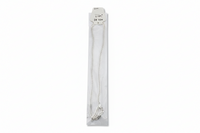 Load image into Gallery viewer, Japanese Curb Silver Chain in 925 Sterling Silver | Sleek Flat Link Chain Necklace
