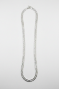Load image into Gallery viewer, Classic Box Link Silver Chain in 925 Sterling Silver | Smooth Square Chain Necklace (20 Inch)(33g)
