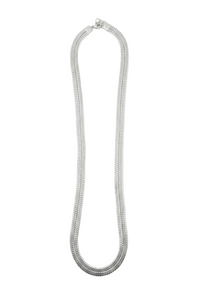 Load image into Gallery viewer, Classic Box Link Silver Chain in 925 Sterling Silver | Smooth Square Chain Necklace (20 Inch)(33g)
