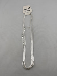 Load image into Gallery viewer, Flat Curb Silver Chain 925
