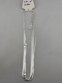 Load image into Gallery viewer, Fine Flat Curb Silver Chain 925
