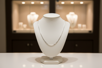 Load image into Gallery viewer, Diamond Cut Curb Silver Chain 925
