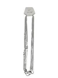 Load image into Gallery viewer, Slim Box Chain 925 Silver | Fine Square Link Necklace (20 Inch)(6g)
