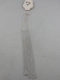 Load image into Gallery viewer, Open Link Silver Chain 925 Sterling
