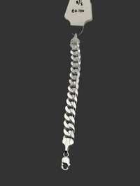 Load image into Gallery viewer, Silver Curb Link Bracelet 925 – Flat Chain | 16mm
