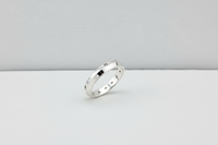 Load image into Gallery viewer, Plain Silver Kada – 925 Sterling Silver Bangle Smooth Finish Fixed Size Minimal Bracelet

