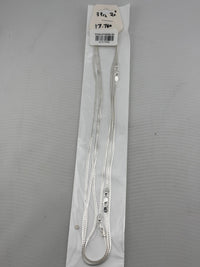 Load image into Gallery viewer, Flat Curb Silver Chain 925

