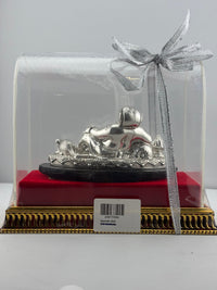 Load image into Gallery viewer, 999 Pure Silver Reclining Lord Ganesha Idol 60g – Ganpati Murti
