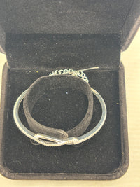 Load image into Gallery viewer, 925 Sterling Silver Infinity CZ Women’s Bracelet | 7g
