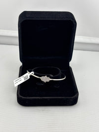 Load image into Gallery viewer, 925 Sterling Silver Hamsa Hand CZ Women’s Bracelet | 6g
