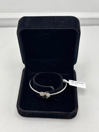 Load image into Gallery viewer, 925 Sterling Silver Bow CZ Women’s Bracelet | 6g
