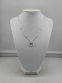 Load image into Gallery viewer, 925 Sterling Silver Evil Eye Charm Necklace
