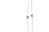 Load image into Gallery viewer, 925 Sterling Silver Butterfly Charm Anklet with CZ Accent
