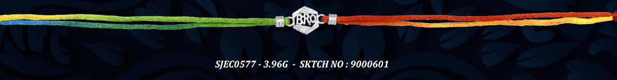 Silver Rakhi BRO 1