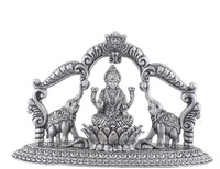 Load image into Gallery viewer, Silver Maa Lakshmi Idol – Spiritual Murti for Temple Decor &amp; Festivals
