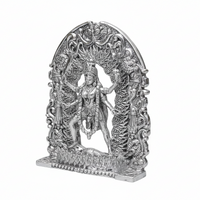Load image into Gallery viewer, Silver Maa Kaali – Spiritual Devi Murti for Temple Decor &amp; Festivals
