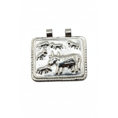 Ahoi Mata Silver Gau Maata (Sacred Cow) Pendant – Kamdhenu