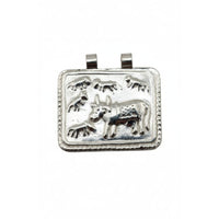 Load image into Gallery viewer, Ahoi Mata Pure Silver Gau Maata (Sacred Cow) Pendant –
