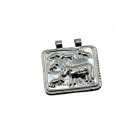 Load image into Gallery viewer, Ahoi Mata Pure Silver Gau Maata (Sacred Cow) Pendant –
