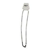 Load image into Gallery viewer, Byzantine Box Link Silver Chain in 925 Sterling | Textured
