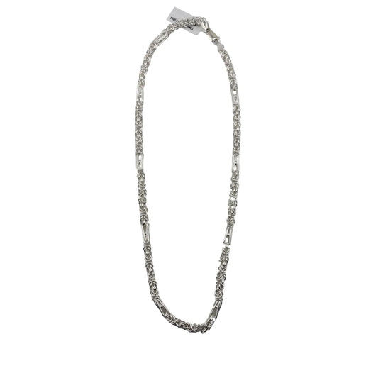 Byzantine Silver Chain in 925 Sterling | Fancy Bar & King’s
