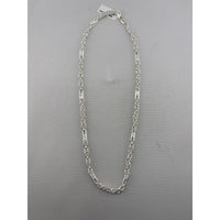 Load image into Gallery viewer, Byzantine Silver Chain in 925 Sterling | Fancy Bar &amp; King’s
