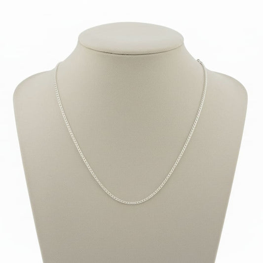 Charm Drop Silver Chain in 925 Sterling | Minimal