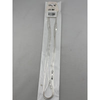 Load image into Gallery viewer, Classic Flat Curb Silver Chain 925 | Medium Width Sterling

