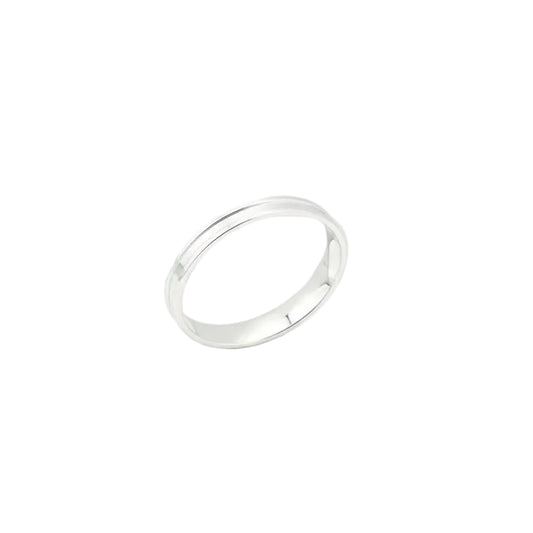 Classic Plain Silver Kada – 925 Sterling Bracelet Polished