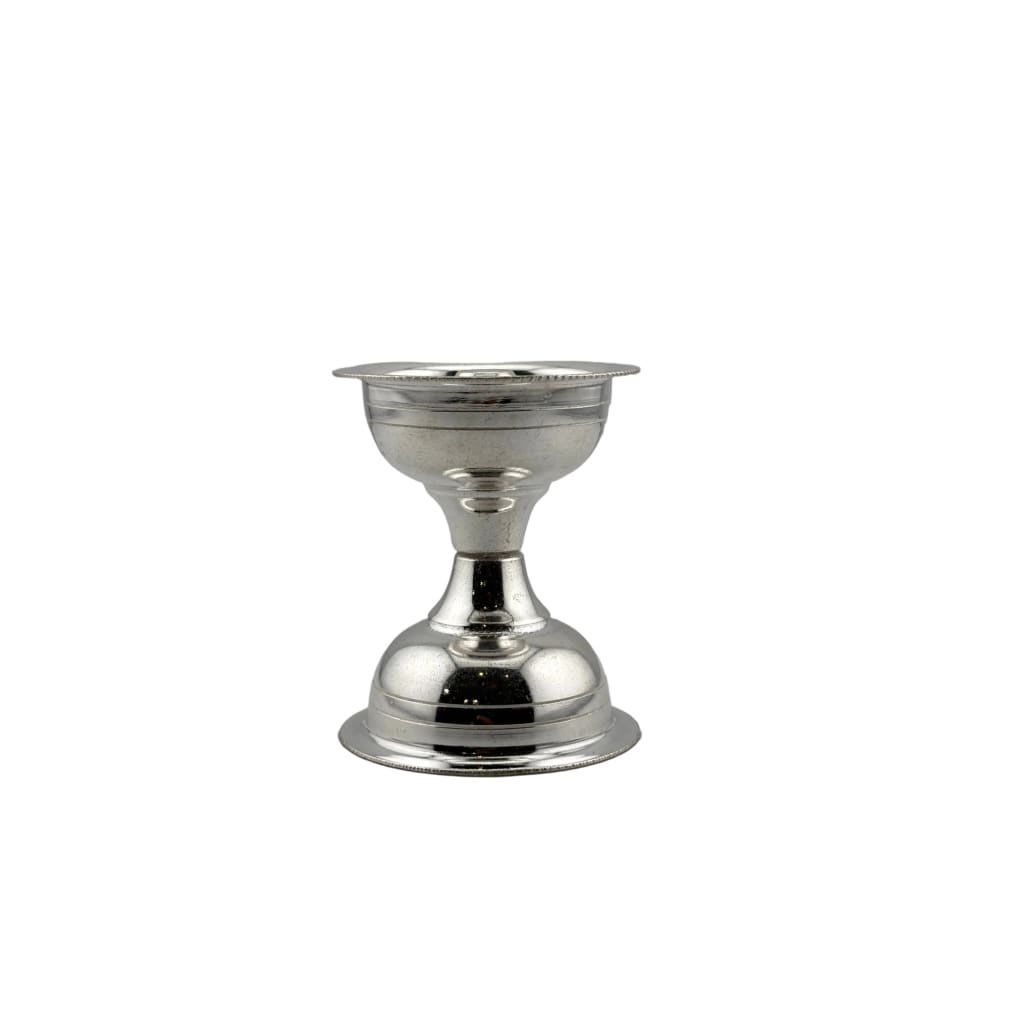 Compact Sterling Silver Diya 23gm – For Everyday Puja - Item