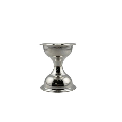 Compact Sterling Silver Diya 23gm – For Everyday Puja - Item
